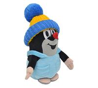 Moravska Ustredna Krtek - Little Mole 20cm trousers & blue cap / Krtek 20cm kalhot. modr.kulich / Maulwurf 20cm Hose & blau Mütze / Kisvakond nadrágban kék téli sapkával 20cm