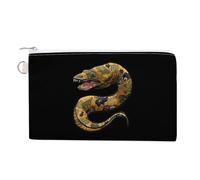 Moray EEL Camouflage Coin Purse Cute Change Pouch Wallet Clutch Bag with Zip
