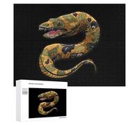 Moray Eel Camouflage Jigsaw Puzzles for Adult Family Activities Games Home Decor Puzzle 500 PCS