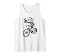 Moray EEL Cycling Bicycle Funny Fish Biker Biking Cool Bike Tank Top