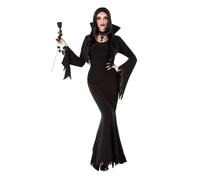 Atosa 61174 Costume Dead Ghost Sexy Woman XL Black-Halloween, Women