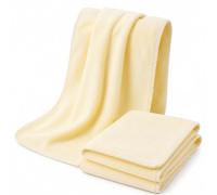 Morbuy 2PCS Microfiber Massage Bed Cover Without Face Hole (Beige,190x90cm)