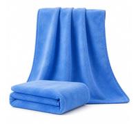 Morbuy 2PCS Microfiber Massage Bed Cover Without Face Hole (Blue,190x90cm)