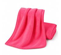 Morbuy 2PCS Microfiber Massage Bed Cover Without Face Hole (Deep pink,190x90cm)