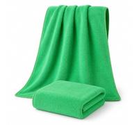Morbuy 2PCS Microfiber Massage Bed Cover Without Face Hole (Green,190x90cm)