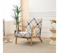 Morbuy Accent Chair Covers for Living Room, Modern Printing Armchairs Covers for Reading, Relaxing, Nursery, Stretch Slipcovers for Living Room Bedroom Dining Room Guest Room (Modern9)