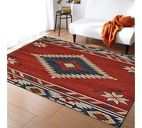 Morbuy Area Rugs Modern Carpets Living Room Rug,3D Turkish Style Extra Large Size Soft Short Pile Rugs Non Shedding Anti Slip Washable Floor Mats for Bedroom Kids Room Decor (Diamond,50x80cm)