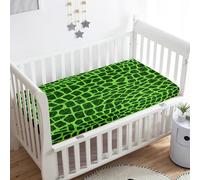 Morbuy Crib Sheets, 3D Animal Print Cot Bed Sheets, Soft Breathable Microfiber Moses Basket Sheets, Cot Sheets for Boy and Girl, Durable Easy Care Crib Sheets (Crocodile Pattern,160x80cm)