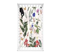 Morbuy Crib Sheets, 3D Floral Pattern Cot Bed Sheets, Soft Breathable Microfiber Moses Basket Sheets, Cot Sheets for Boy and Girl, Durable Easy Care Crib Sheets (Bird,95x65cm)