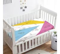 Morbuy Crib Sheets, 3D Ice Cream Print Cot Bed Sheets, Soft Breathable Microfiber Moses Basket Sheets, Cot Sheets for Boy and Girl, Durable Easy Care Crib Sheets (Cartoon,160x80cm)