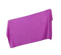Morbuy Massage Bed Cover Without Face Hole Soft Beauty Bed Cover Sheet, Washable Soft Absorbent Towel, Suitable for Bath SPA Massage Table Lashbed Salons SPA Therapists (Pink-Purple,150x200cm)