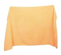 Morbuy Massage Bed Cover Without Face Hole, Super Absorbent Soft Beauty Bed Cover Sheet Washable Soft Absorbent Towel, Suitable for Bath SPA Massage Table Lashbed, Salons SPA (Light Yellow,70x140cm)