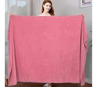 Morbuy Massage Bed Cover Without Face Hole, Super Absorbent Soft Beauty Bed Cover Sheet Washable Soft Absorbent Towel for Bath SPA Massage Table Lashbed, Salons SPA (Rose Pink,150x200cm)
