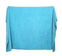 Morbuy Massage Bed Cover Without Face Hole, Super Absorbent Soft Beauty Bed Cover Sheet Washable Soft Absorbent Towel, Suitable for Bath SPA Massage Table Lashbed, Salons SPA (Lake Blue,90x190cm)