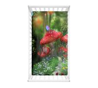 Morbuy Next to Me Crib Sheets, 3D Print Cot Bed Sheets, Soft Breathable Microfiber Moses Basket Sheets, Cot Sheets for Girl and Boy, Durable Easy Care Crib Sheets (Dreamy,85x51cm)