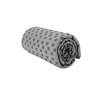 Morbuy Non Slip Yoga Mat Towels, Microfiber Super Soft Mesh Carrying Bag Sweat Absorbent Quick Dry Pilates Mat Towel Eco Friendly (183x63cm,classic gray)