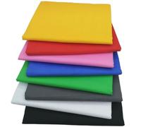 Morbuy Patchwork Fabric, Solid Color Craft Quilting Fabric 8 Pieces Patchwork Cloth Soft Cotton Sewing Cloth for DIY Scrapbook Craft Handmade Tablecloth Artcraft (Multicolor,20x25cm)