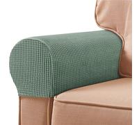 Morbuy Set of 2 Stretch Armchair Covers for Arms, Spandex Armrest Covers Anti-Slip Sofa Arm Covers Chair Arm Covers Protectors Sofa Arm Caps Slipcovers (Sage Green)
