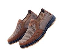 Morbuy Sneakers for Men, Lightweight Mesh Breathable Trainer Shoes Casual Running Non-Slip Walking Shoes Comfortable Gym Sports Shoes for Outdoor Fitness Jogging -RS
