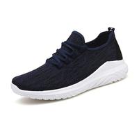 Morbuy Sneakers for Men, Lightweight Mesh Breathable Trainer Shoes Casual Running Non-Slip Walking Shoes Comfortable Gym Sports Shoes for Outdoor Fitness Jogging