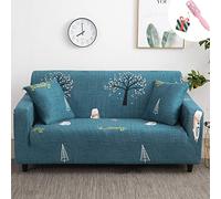 Morbuy Sofa Cover 1 2 3 4 Seater Sofa Slipcovers Stretch Fabric, L Shaped Corner Armchair Cover Pet Sofa Furniture Protector + Sticky Roller Gift x 1 (Polar bear,4 Seater)