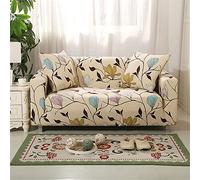 Morbuy Stretch Sofa Covers 1 seater Floral Printed Loveseat Couch Covers Sofa Slipcovers Washable Spandex Fabric Pet Furniture Protector Slipcovers for Leather Sofas