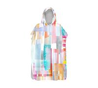 Morbuy Towels Robe Adult Womens, Changing Robe Microfibre Surf Beach Towel Poncho with Hooded, Personalized Lightweight Quick Dry Bath Robe Wetsuit for Mens Kids