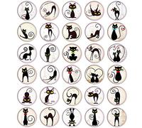 MORCART Cat Magnets for Fridge Refrigerator Locker Cute Funny Magnets Kitchen School Cabinets Classroom Whiteboard Office Cubicle Magnetic Board Decorative Magnets Gifts for Adults Kids