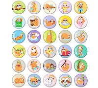 MORCART Sloth Magnets for Refrigerator Cute Locker Fridge Magnets Funny Kitchen School Cabinets Classroom Whiteboard Office Cubicle Magnetic Board Decorative Magnets Gifts for Adults Kids