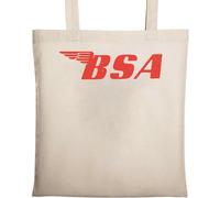 Morcycle Angel Wing Logo Natural Ecological Cotton Tote Bag Beige