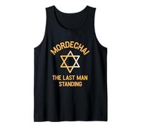 Mordechai The Last Man Standing Happy Purim Jewish Pride Tank Top