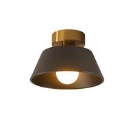 Mordern Semi Flush Mount Ceiling Light, Minimalist Metal Close to Ceiling Light Fixtures, E27 Socket Interior Decoration Ceiling Lamp for Entryway Kitchen Bedroom Hallway Foyer Office, JYLSSKUK, Da