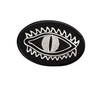 Mordor Eye, Tolkien, Lord of The Rings, LOTR, Fantasy, Fairtale, Sauron, Black Metal, Dungeon Synth, Saruman, Gondor, Hell-1 Embroidered Iron on Applique Souvenir Accessory