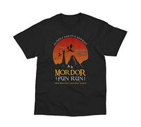 Mordor Fun Run Inspired by The Lord of The Rings T-Shirt (Black, XXL)