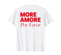 More Amore Por Favor X Love Selflove Self Love Backprint T-Shirt