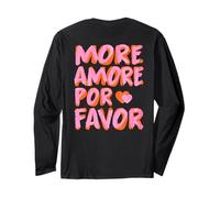 More Amore Por Favor X More Love Self Love Selflove Back Long Sleeve T-Shirt