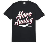 More Analog Less Digital Comfort Colors Adult Heavyweight T-Shirt
