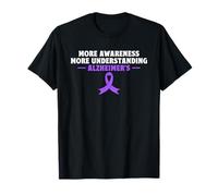 More Awareness More Understanding Alzheimers Disease Support T-Shirt