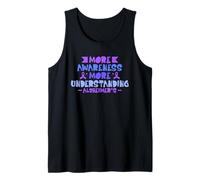 More Awareness More Understanding Alzheimers Disease Support Tank Top
