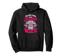 More Badass Than A Trucker Is His Wife Pullover Hoodie