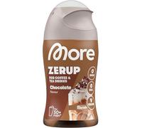 MORE Barista Zerup, Chocolate Flavour, 65 ml - Zero Calories Syrup for Coffee, Tea, and Hot Beverages - Made in Germany