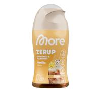 MORE Barista Zerup, Vanilla Flavour, 65 ml - Zero Calories Syrup for Coffee, Tea, and Hot Beverages - Made in Germany