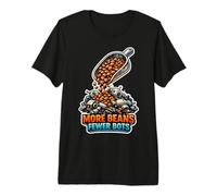 More Beans, Fewer Bots Daily Caffeine Dose Premium T-Shirt