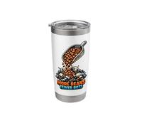 More Beans, Fewer Bots Daily Caffeine Dose Stainless Steel Insulated Tumbler