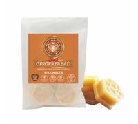 More Bees Please - Gingerbread Beeswax Melts, 60g - Sustainable Local Beeswax, Biodegradable, Finest Oils, Toxin-Free Aroma, Cream
