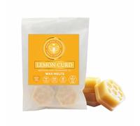 More Bees Please - Lemon Curd Beeswax Melts, 60g - Pure, Local Sustainable Beeswax, Essential Oils, Non-Toxic, Cream