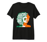 More Blacks More Dogs More Irish-Irish Ireland Flag Premium T-Shirt