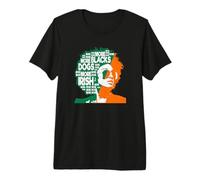 More Blacks More Dogs More Irish-Irish Ireland Flag Premium T-Shirt