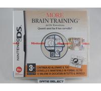 More Brain Training Nintendo DS DSi 2DS 3DS NDS PAL ITA Italiano Nuovo Sigillato