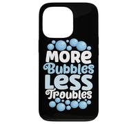 More Bubbles Less Problems Homemade Soap Soap Making Case for iPhone 13 Pro
